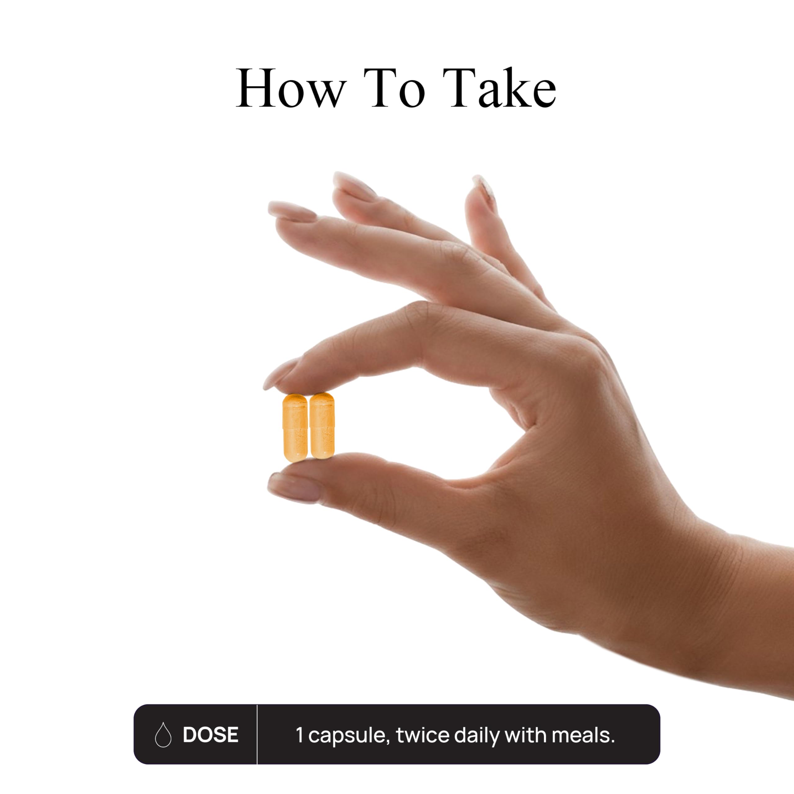 Durable Turmeric Supplement bottle with a measuring spoon
