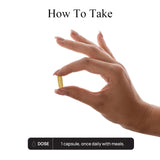 Durable Ubiqsome CoQ10 supplement with a measuring spoon