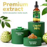 DUUDEPON Soursop Bitters Liquid in a glass with juice