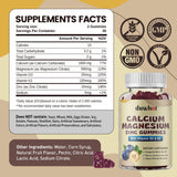 duwhot Calcium Magnesium Zinc Gummies bottle with 60 gummies