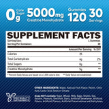 duwhot Creatine Monohydrate Gummies natural mixed berry flavour close-up