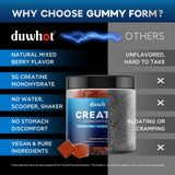 duwhot Creatine Monohydrate Gummies side view