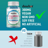 duwhot Hyaluronic Acid Gummies with fresh mango