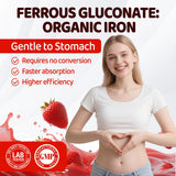 duwhot Iron Gummies vegan and organic certification