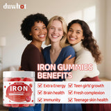 duwhot Iron Gummies with Vitamin C detail