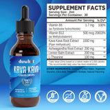duwhot Kava Kava Drops 1000mg bottle side view
