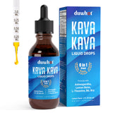 duwhot Kava Kava Drops 1000mg front view with packaging
