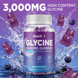duwhot L-Glycine Gummies 3000mg close-up of gummies