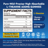 duwhot L-Theanine Gummies 400mg close-up of gummies
