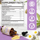 duwhot Liposomal Apigenin Liquid Drops 50mg 2 Fl Oz back view
