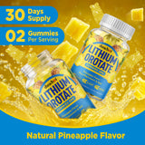 duwhot Lithium Orotate Gummies on a wooden table