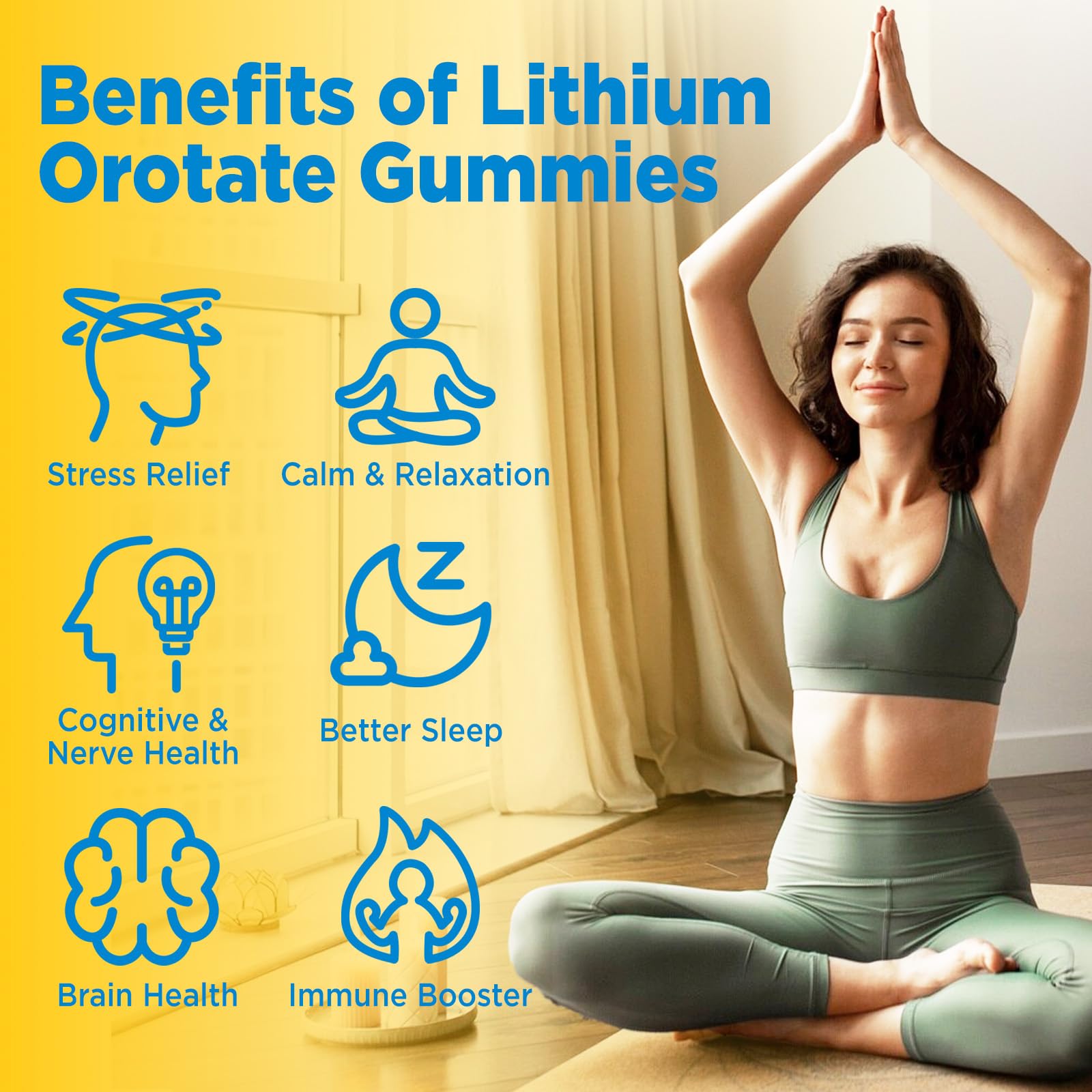 duwhot Lithium Orotate Gummies with ingredients list