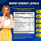 duwhot Magnesium Zinc B6 Gummies lifestyle shot on a kitchen counter