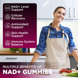 duwhot NAD supplement gummies side view