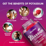 duwhot Potassium Gummies 1000mg in hand
