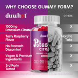 duwhot Potassium Gummies 1000mg ingredients list