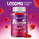 duwhot Potassium Gummies 1000mg packaging side view