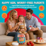 duwhot Saffron Gummies for Kids in a child's hand