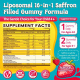 duwhot Saffron Gummies for Kids packaging side view