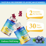 duwhot St. John's Wort Gummies packaging side view