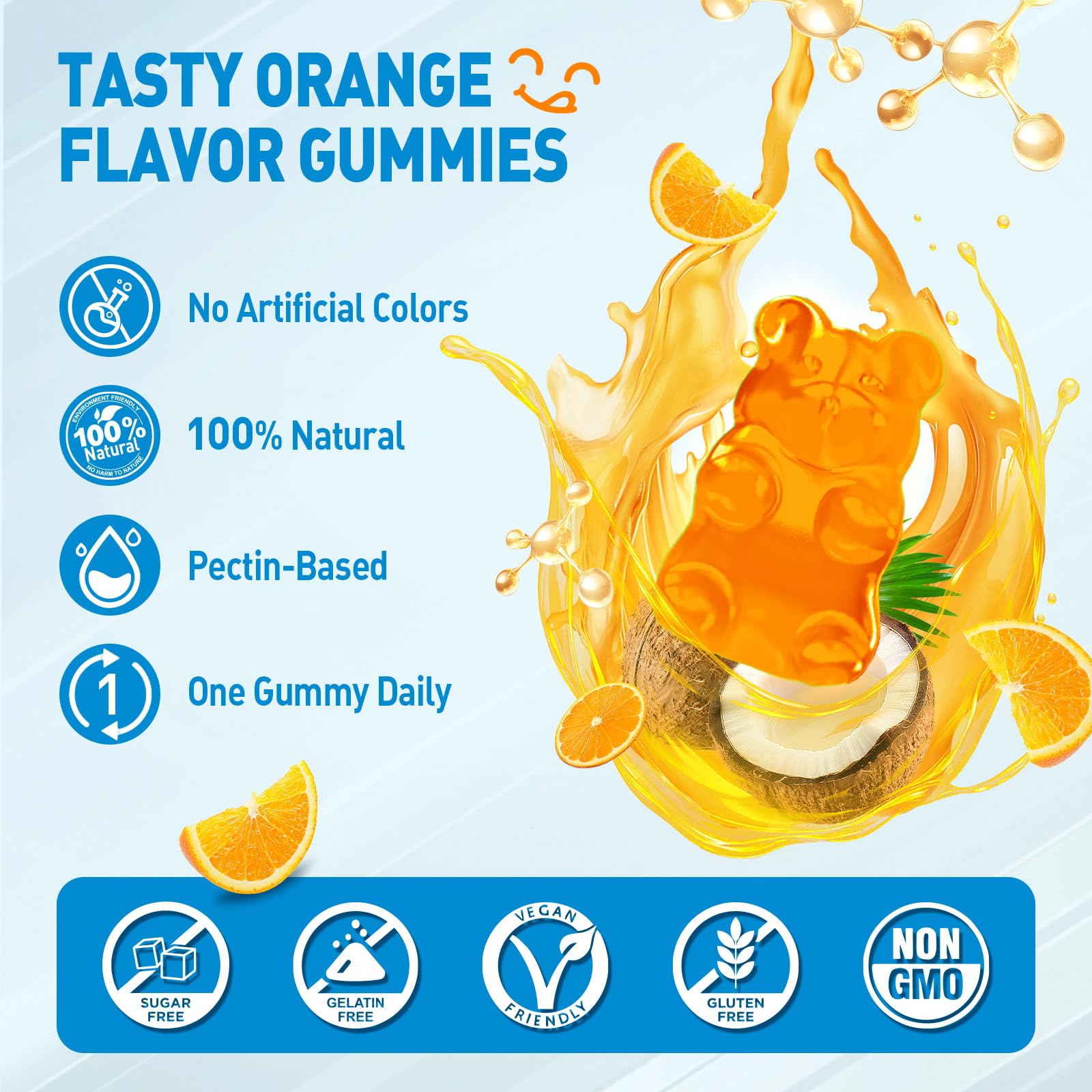 duwhot Vitamin A Gummies in a bowl