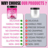 DUWZGU Creatine Monohydrate Gummies with fitness accessories
