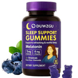 DUWZGU Sleep Gummies 60 count bottle front view