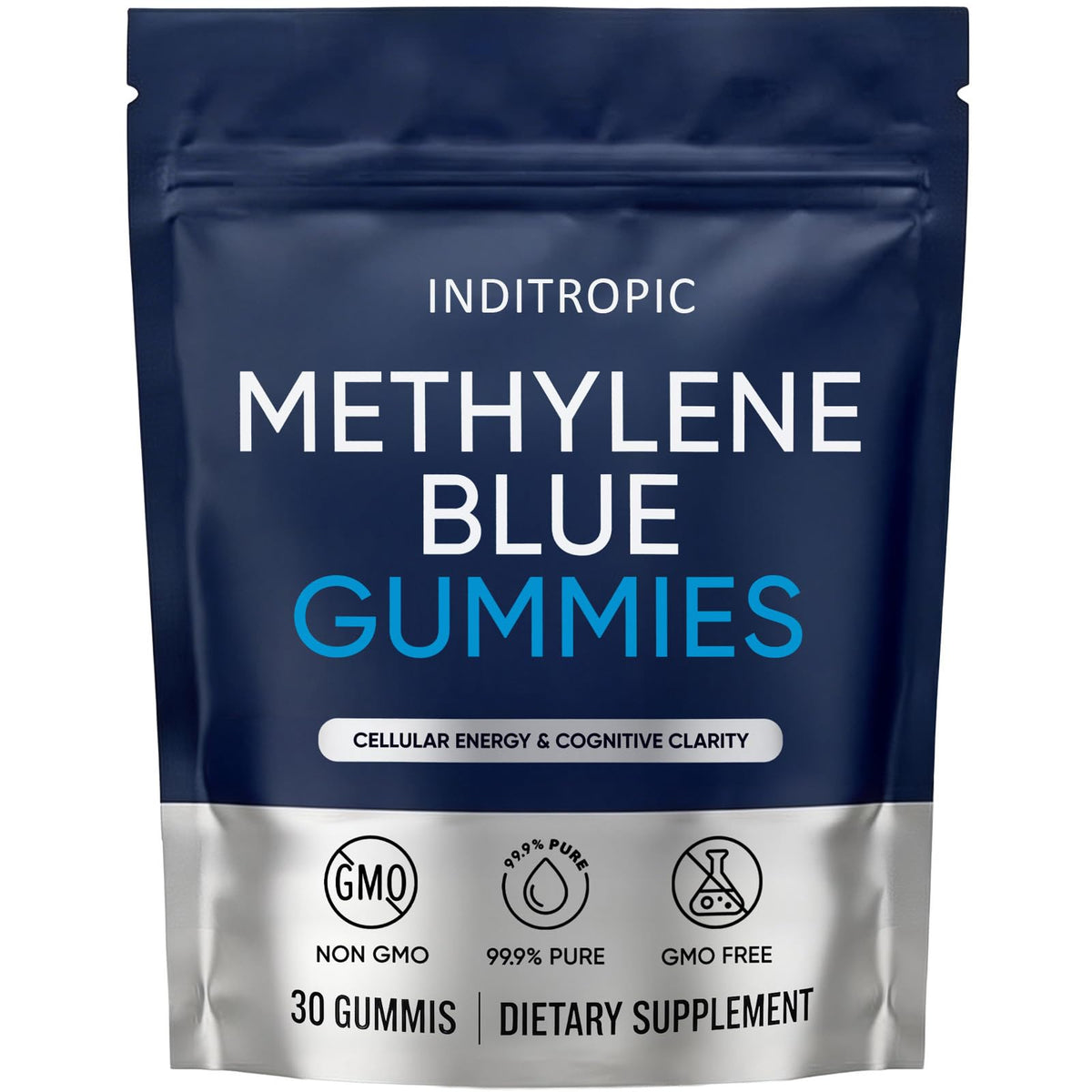 DXWXH Methylene Blue Gummies 5mg front view