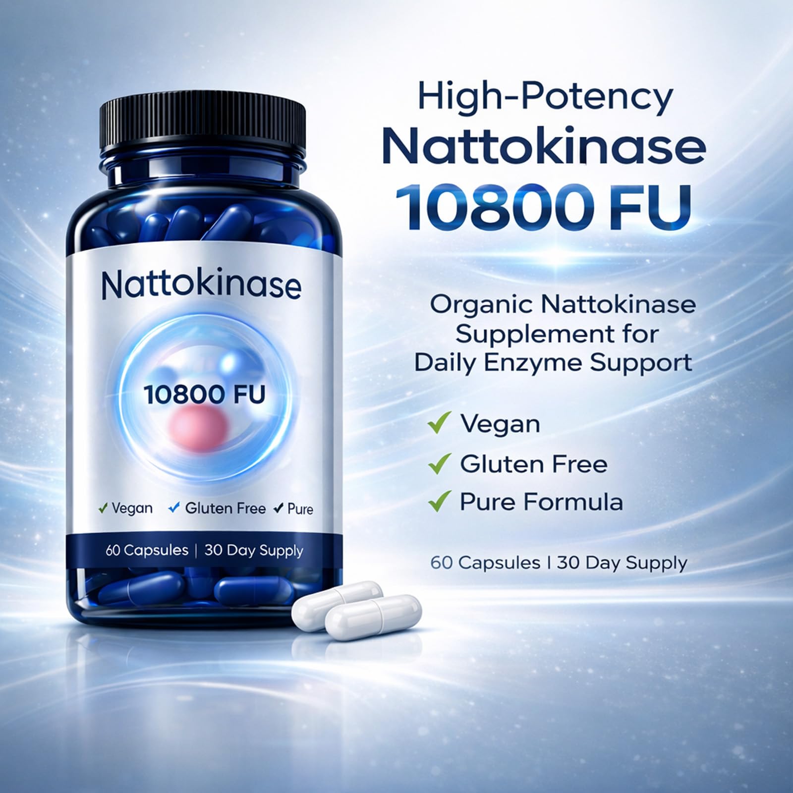 DXWXH Nattokinase Supplement packaging details
