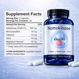 DXWXH Nattokinase Supplement side view showing capsule details