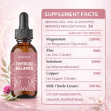 DXWXH Thyroid Support Drops dropper close-up