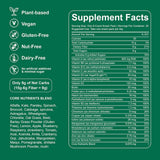 DYDUON Daily Greens Gummies individual gummy close-up