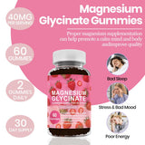 Dyeazirn Magnesium Glycinate Gummies packaging side view