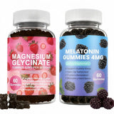 Dyeazirn Melatonin Gummies front view with Blackberry Mint flavour