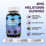 Dyeazirn Melatonin Gummies packaging side view