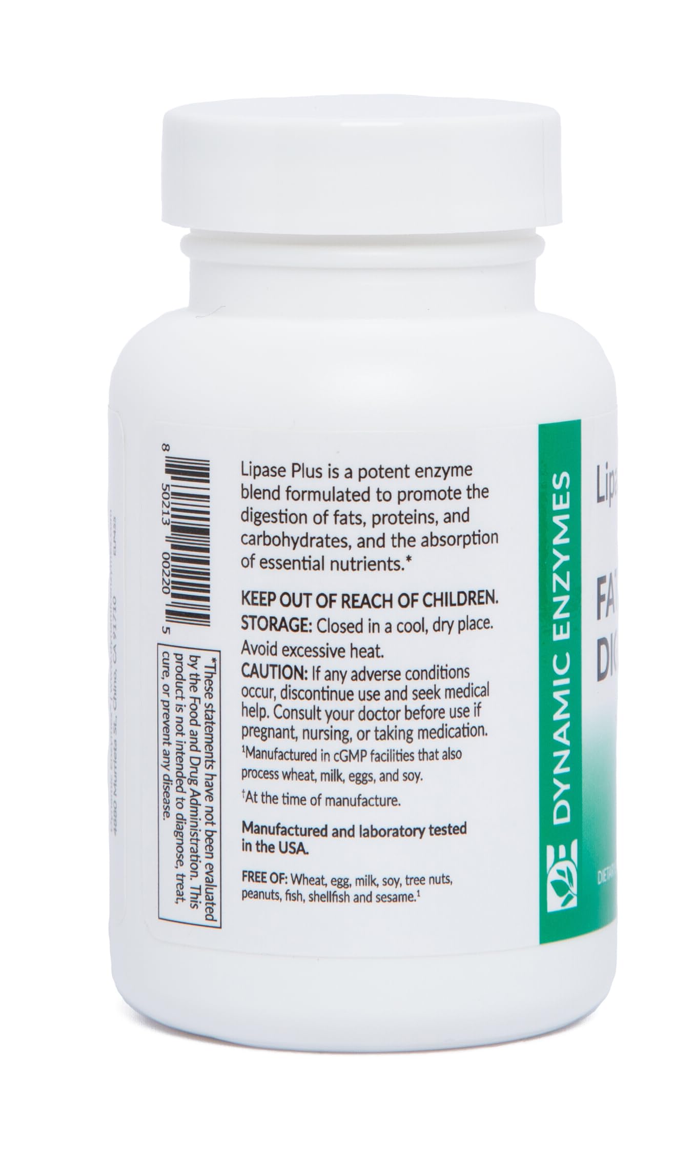 Dynamic Enzymes Lipase Plus 41g in a lifestyle setting