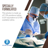 Dynarex Povidone Iodine Scrub Solution usage scenario