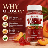 DytistAid Berberine Gummies 2000mg gummies in hand