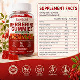DytistAid Berberine Gummies two gummies on a table