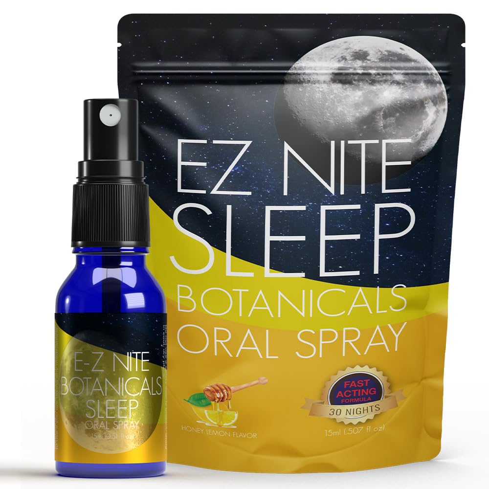 E-Z Nite Sleep Botanicals Oral Spray 15ml bottle front view