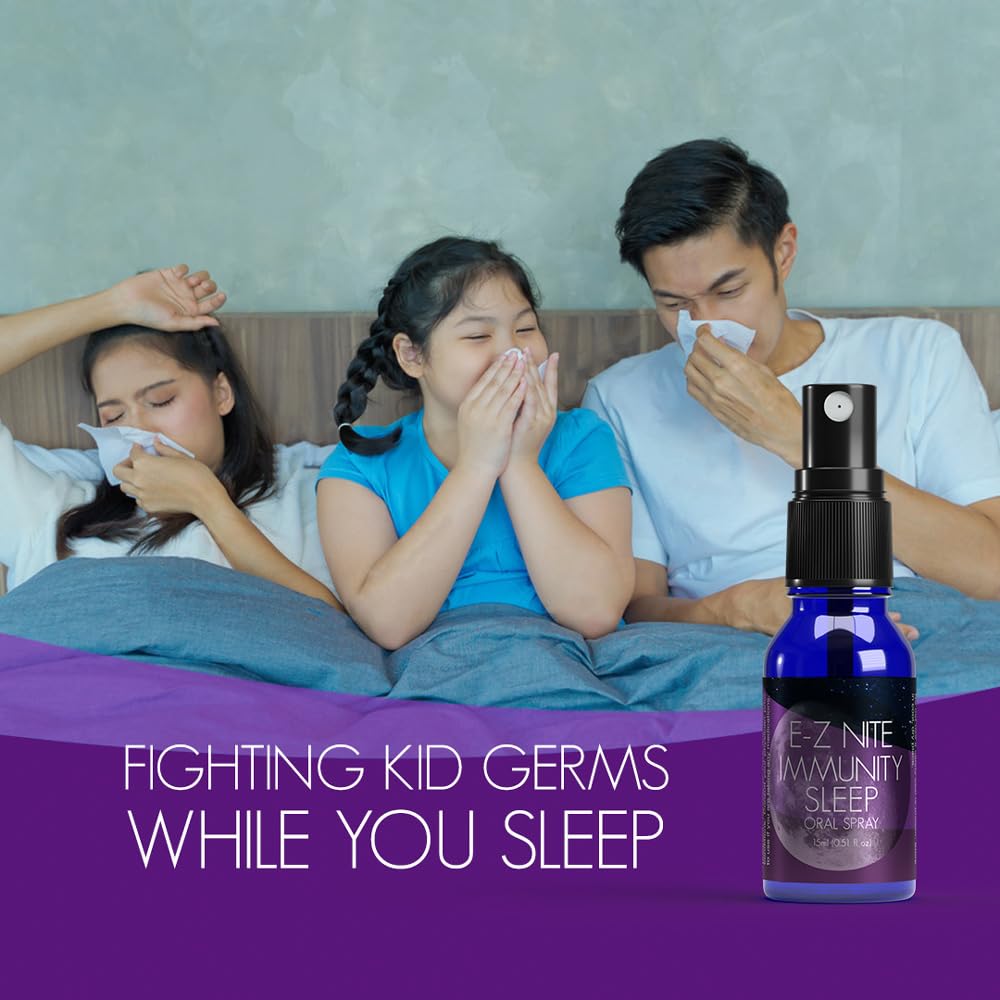 E-Z Nite Sleep daily wellness Spray 15ml in hand