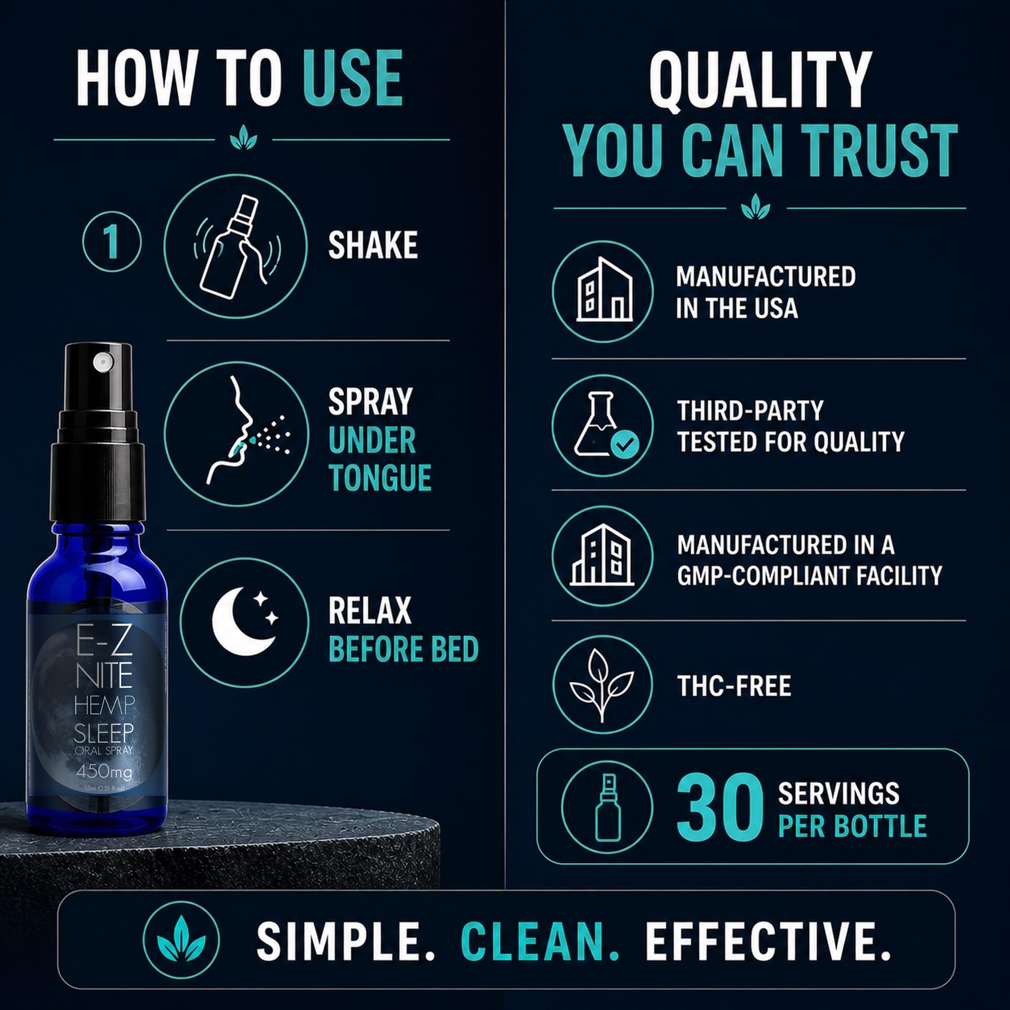 E-Z Nite Sleep Spray in lifestyle setting