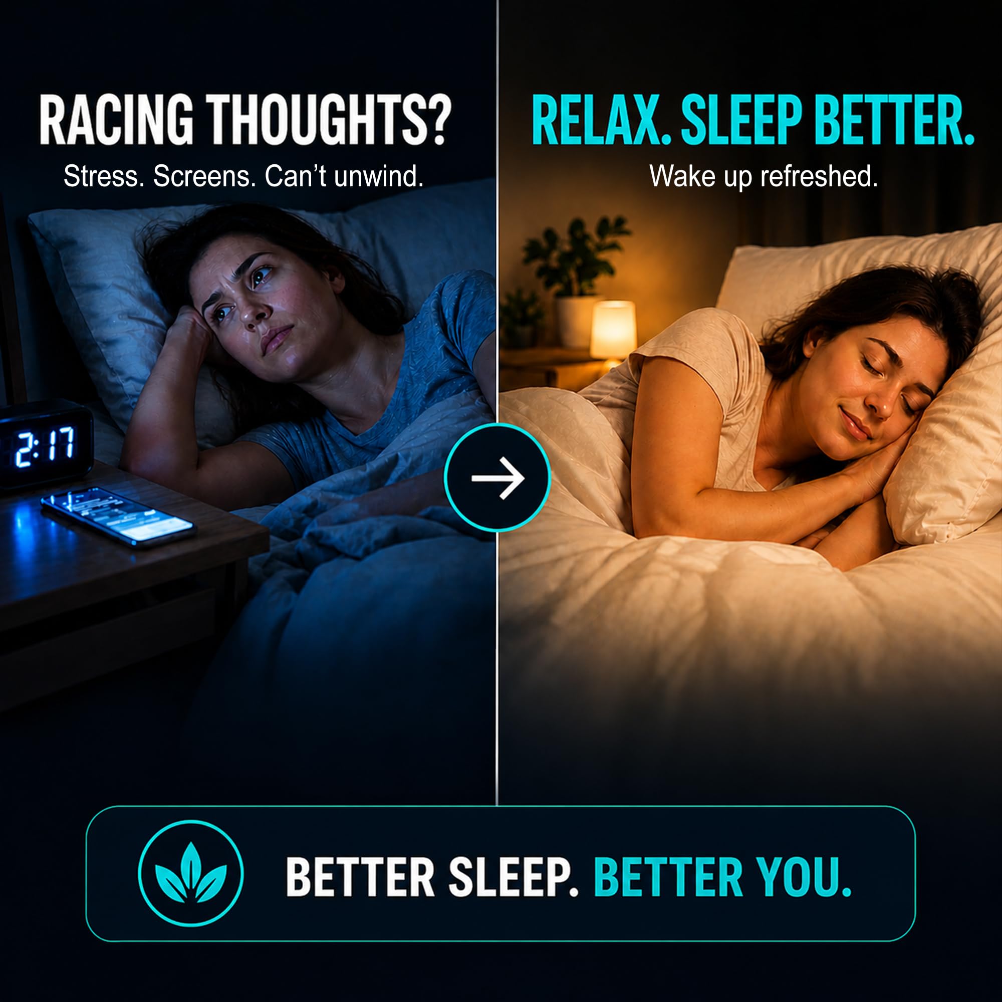 E-Z Nite Sleep Spray packaging side view