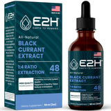 E2H Black Currant Oil 2oz bottle front view