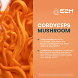 E2H Cordyceps Extract Liquid Drops bottle side view