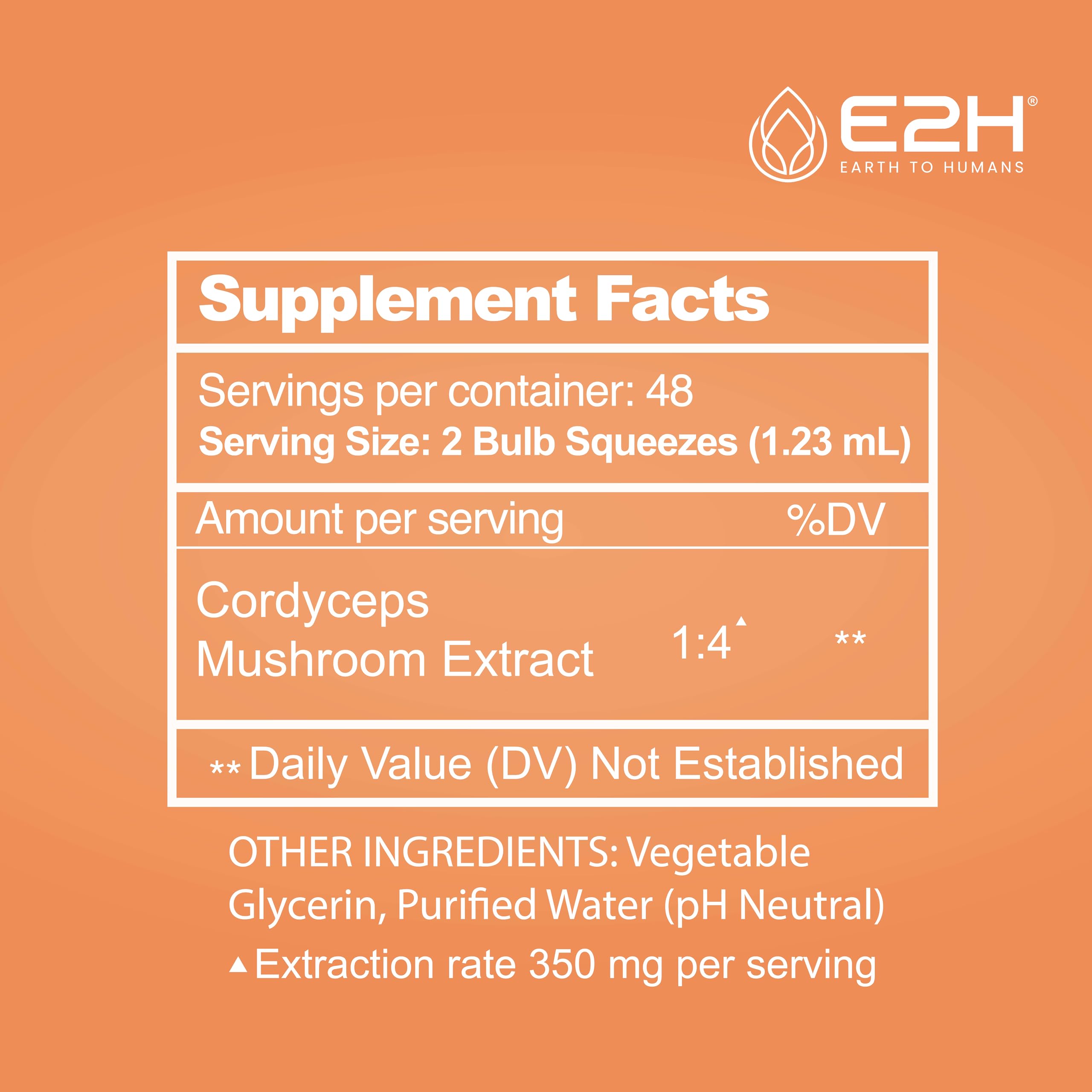 E2H Cordyceps Extract Liquid Drops lifestyle scene