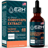 E2H EARTH TO HUMANS Cordyceps Extract Liquid Drops front view