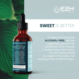 E2H EARTH TO HUMANS Turkey Tail Mushroom Extract close-up of dropper