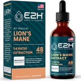 E2H Lion's Mane Mushroom Liquid Drops front view