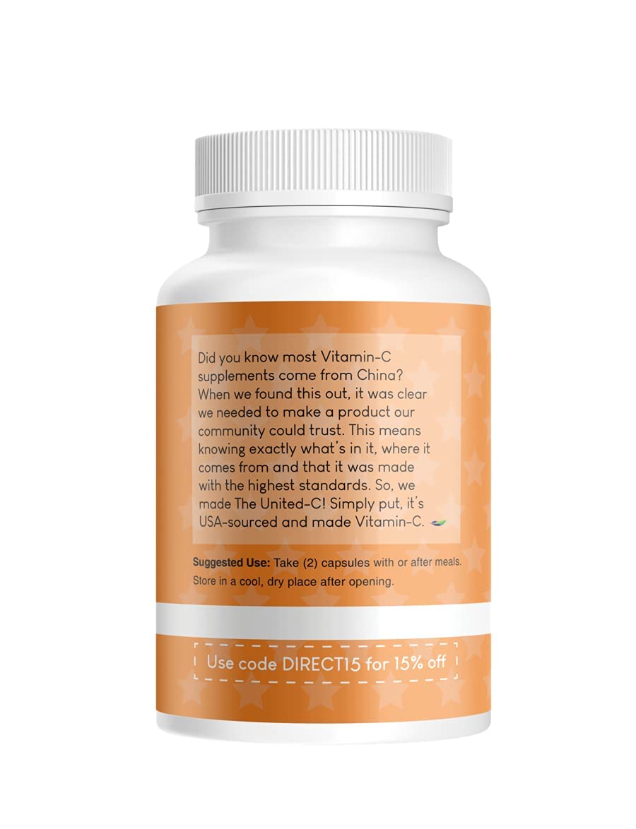 Eagle Vitamin C Capsules with measuring spoon